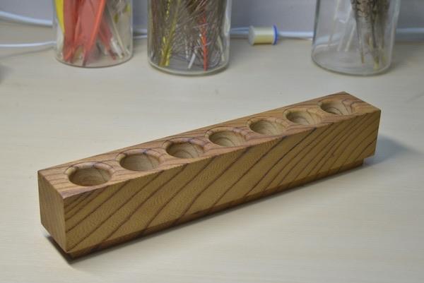 欅のオイルスタンド